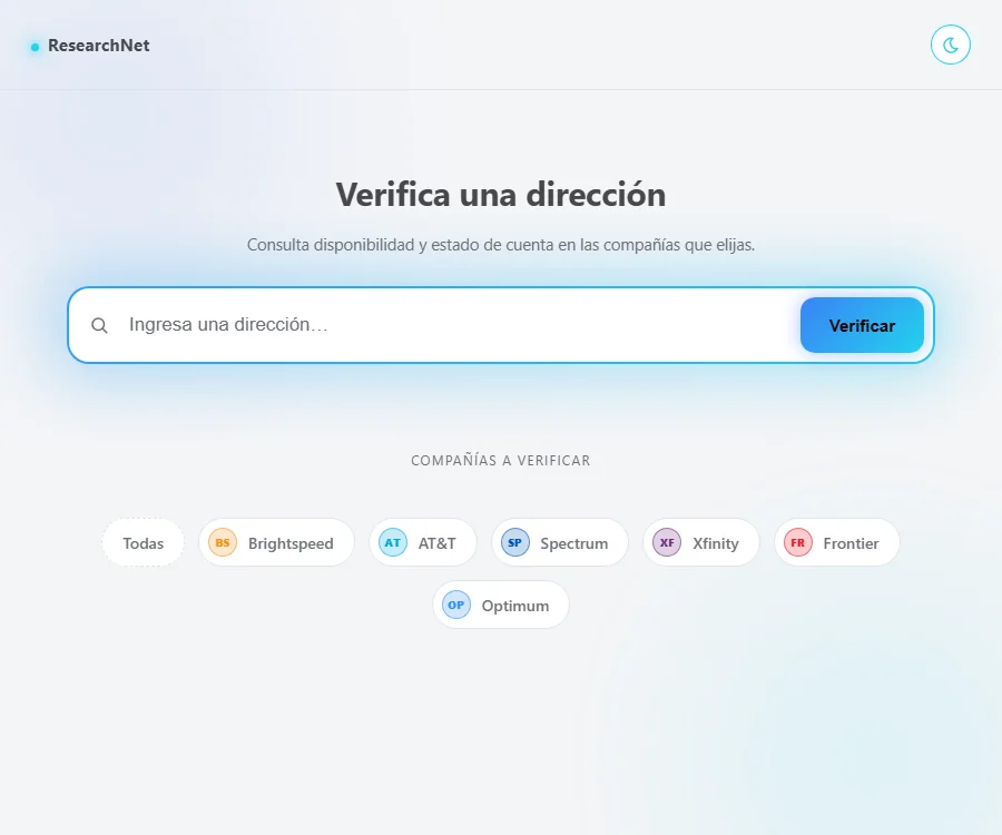 Main screen · light mode